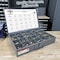 Boltsandnuts.Com Inch Grade 8 Hex Cap Screws, Nuts, and Washers Zinc Yellow USA Made Hardware - 1269 PCS Assortment Kit #482 - alternate 6